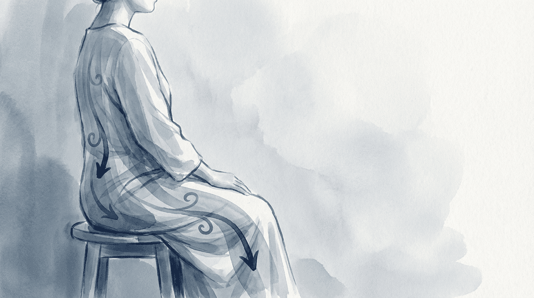 Illustrazione editoriale: sclerosi multipla RR, fatica, spasticità e disfunzione sacroiliaca