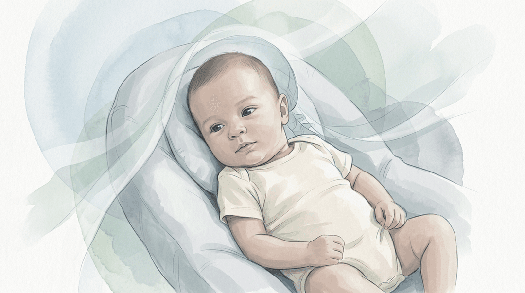 Illustrazione editoriale: torcicollo miogeno congenito, plagiocefalia e cranio-cervicale