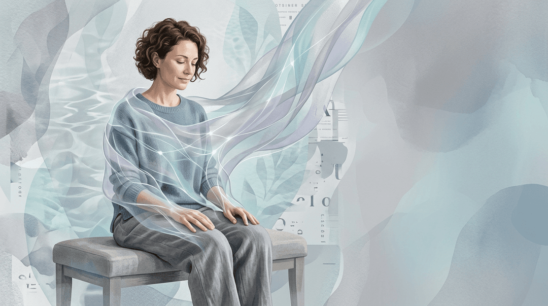 Illustrazione editoriale: fibromialgia, viscerale e restrizioni fasciali diffuse