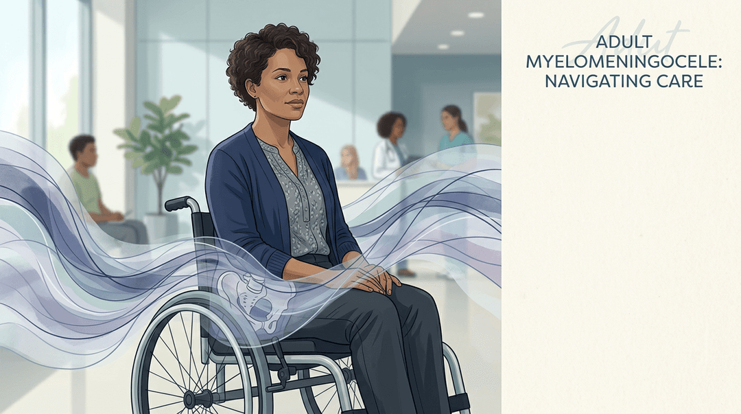 Illustrazione editoriale: scoliosi neuromuscolare e dolore sacroiliaco in mielomeningocele