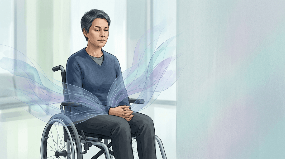 Illustrazione editoriale: dolore neuropatico e disfunzione pelvica in lesione midollare incompleta