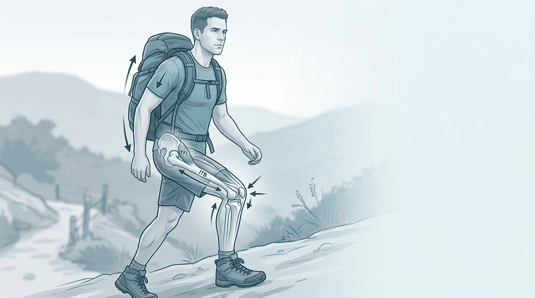 Illustrazione demo per case report clinici di bacino e arti inferiori