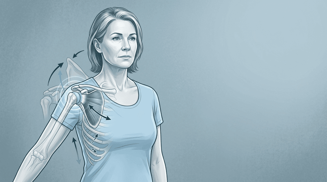 Illustrazione demo per case report clinici di spalla e arti superiori